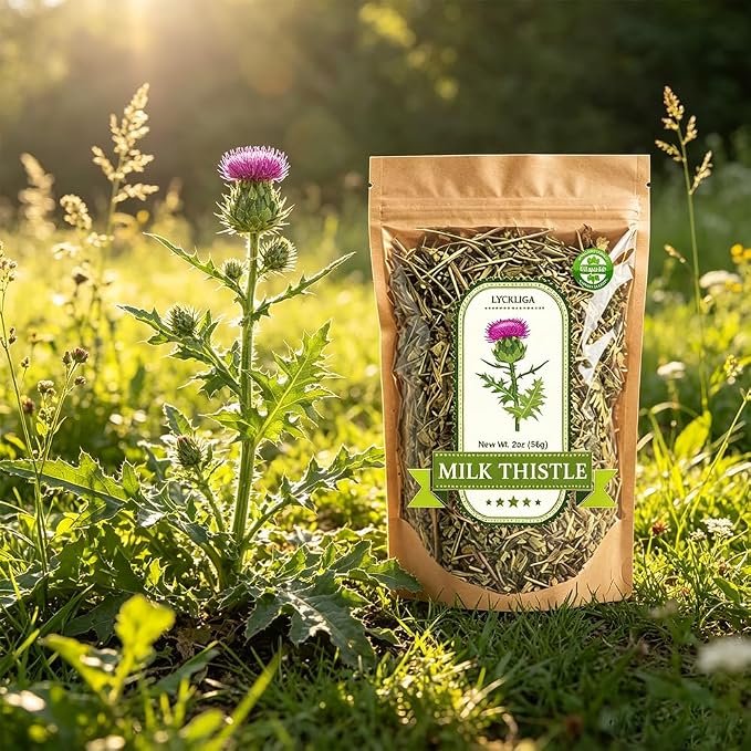 Milk Thistle Loose Tea, Cardo Mariano, 56g / 2 oz, Caffeine-Free, No Additives, No Preservatives
