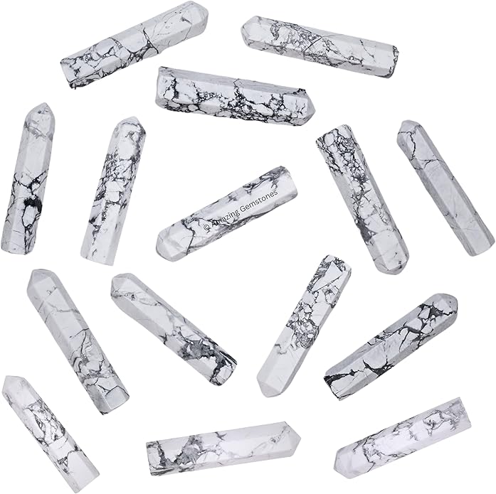 Amazing Gemstone Crystal Points Bulk Healing Crystals & Stones - Premium Single Terminated Healing Wand Point Bulk Crystals for Crafts, Crystal Grid, DIY Work