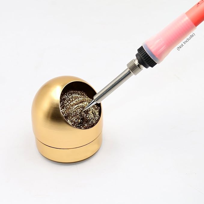 Soldering Iron Tip Cleaner, Solder Tip Cleaning Brass Wire for Soldering Station (6pcs)