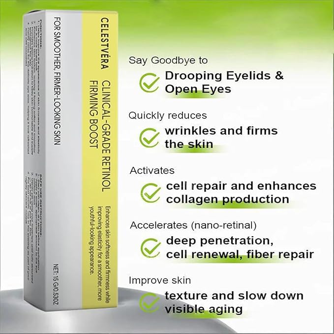 Celestvera Botoxmix Cream,Anti-Wrinkle Cream,Wrinkle Anti New Pore Minimizer Cream, Lift Tightening Retinol Booster, Retinal Serum, Advanced Body Lotion Bottle 1PCS