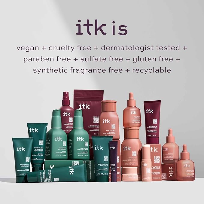 ITK Skincare Caffeine + Aloe Vera Under Eye Stick Face Moisturizer for Fine Line & Wrinkle Repair - Travel Size - Anti Aging Dark Circle Under Eye Balm Treatment Stick - Soothes Puffy Eyes & Redness