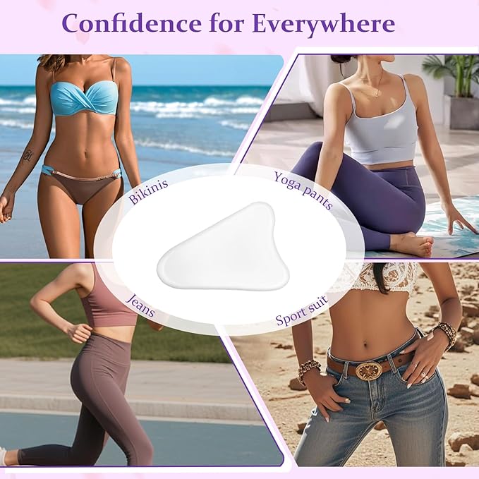 Camel Toe Concealer,Reusable Seamless Camel Toe Underwear,Invisible Frontal Wedgie Cover,Anti Cover Silicone Insert