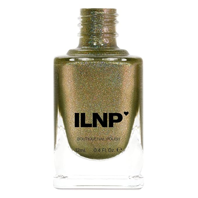 ILNP Happy Thoughts - Field Green Holographic Nail Polish