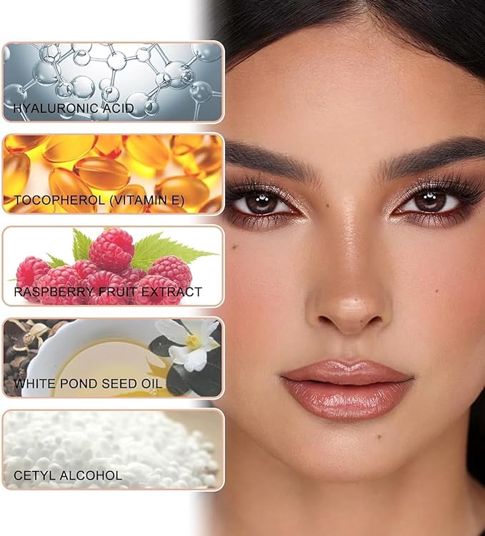 Dulele 3PCS Lip Liner Set, Peel Off Lip Liner Tattoo, Peel Off Lip Stain, Long Lasting Waterproof Lip Stain Peel Off, Transfer Proof Matte Finish Lip Gloss