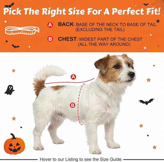 Dog Halloween Pajamas for Small Medium Dogs Halloween Pjs Pink Bow Dog Onesie Breathable Puppy Pj Pet Stretchy Soft Sleepwear for Spring Summer Costume-S