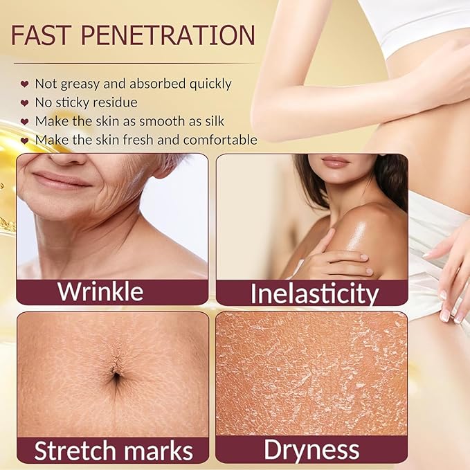 Body Firming Oil Glow-Remedy body oil for women,Body Oil After Shower Tightening&Hydrating Treatment for Arms,Legs,Stomach&Body,Natural Firming Oil for Dry Skin,Non-Greasy Body Serum-(4.06 Oz) 1pack