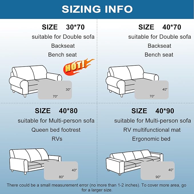 Waterproof Reversible Dog Blanket, Soft Couch Cover for Dogs Washable | Dual-Sided Waterproof Pet Bed Blanket, Resist Stains Spills & Pet Hair, Practical Furniture Protector For Pets, Size 40"x70"