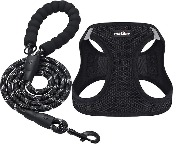 Dog Harness Step-in Breathable Puppy Cat Dog Vest Harnesses for Small Medium Dogs