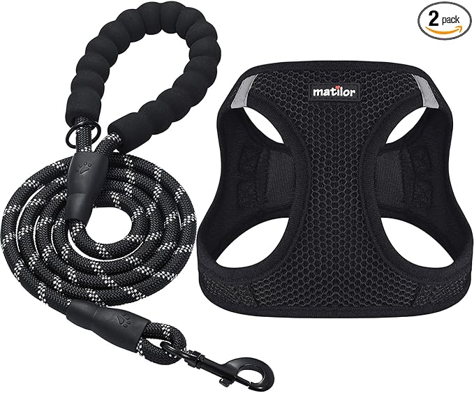 Dog Harness Step-in Breathable Puppy Cat Dog Vest Harnesses for Small Medium Dogs