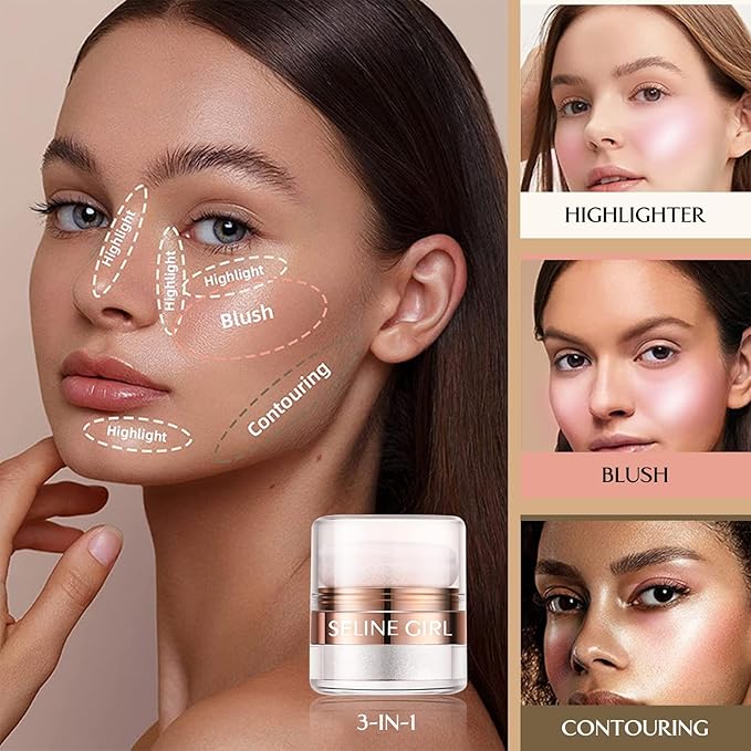 Body Glitter Powder, Face Shimmer Sparkle, Highlight Powder, Multi-Use Body Glitter for Women, Magic Glow Shimmer for Body Face Eyes Makeup #green