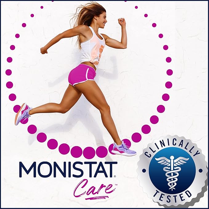 Monistat Chafing Relief Powder Gel, Long-Lasting Anti-Chafing Protection for Bikini Area, Thighs and Bra Lines, 1.5 Oz, Pack of 4