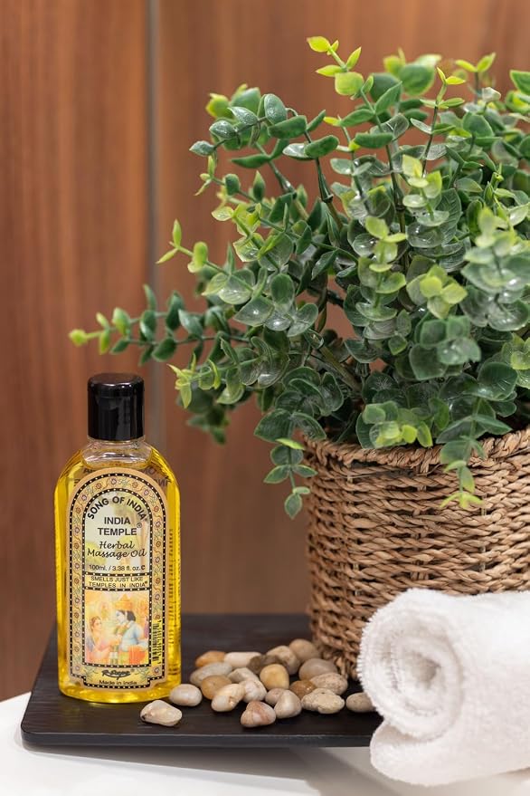 India Temple Herbal Massage Oil