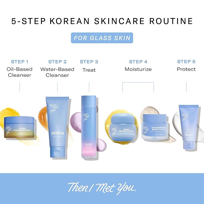 Then I Met You Bong² Bounce Cream, Allure Best of Beauty 2025, Lightweight Gel Cream Barrier Moisturizer with Omega-3 Fatty Acids, and Ceramides, Cruelty-Free, Hydration for Oily Skin, 1.69 fl oz