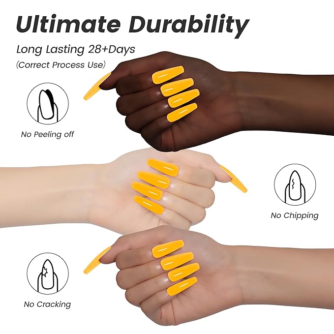 YTD Likomey Lemon Yellow Gel Nail Polish,15ml Salon Home DIY Manicure and Pedicure Mustard Yellow Fall Winter UV Color Varnish,CS014
