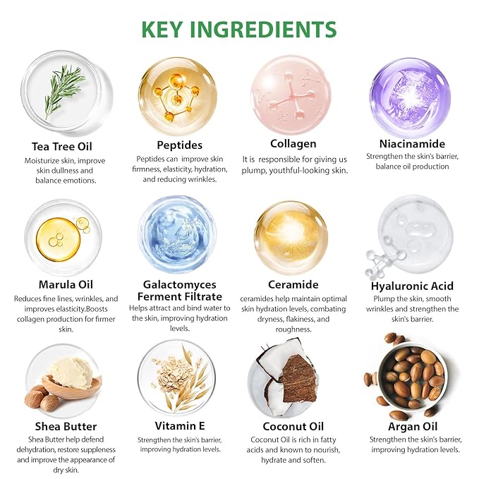 Tea Tree 23 Pcs Facial Skin Care Set, Bath and Body Gifts for Women & Men, Self-Care Relaxation Gifts, Home Spa, Sheet Mask, Gel Eye Mask, Gua Sha, Cream, Birthday, Christmas, Valentines, Mother Day