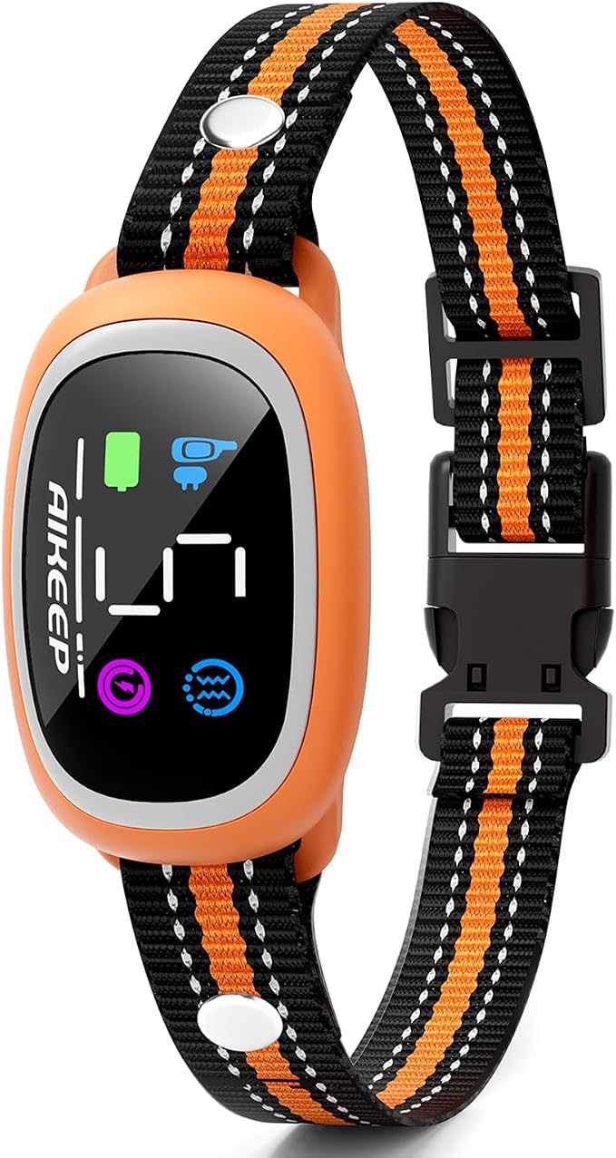Replacement Receiver for AIKEEP 2-in-1 Dog Shock Collar and Bark Collar OTB3 (Orange)