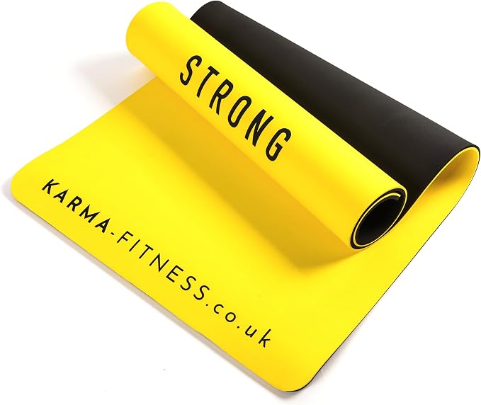 Large Exercise Mat – Extra Thick 10mm Workout Mat (72"x32") – Non-Slip TPE Yoga Mat for Women & Men – Pilates, HIIT, Fitness & Home Gym Mat – Includes Free Carry Bag