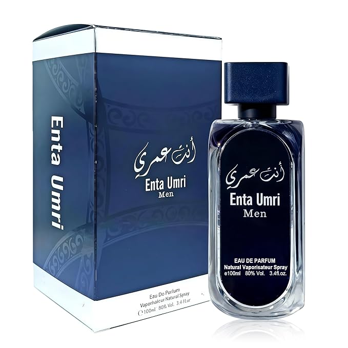 A CENTER Enta Umri Cologne for Men 3.4 Fl Oz Eau de Parfum with Nutmeg,Bergamot,Cedar, Woody&Musk Long Lasting Fragrance Daily Used Men Perfume