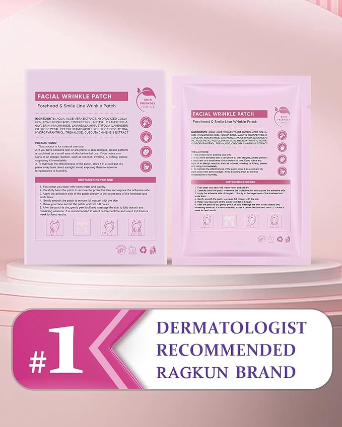 Retinol Cream for Face, Collagen Neck Creams for Tightening and Firming, Anti Aging Day & Night Facial Moisturizer for Women & Men, Instant Face Lift Wrinkle Cream 1.7 fl. oz with Forehead Patches