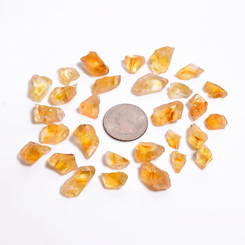 50 carats Raw Yellow Citrine Stone Lot, Rough Gemstone, Natural Crystals, Chakra Crystals, Healing Stones, Wholesale Pack, Jewelry Making Supply, Supply, (6 to 8pcs)