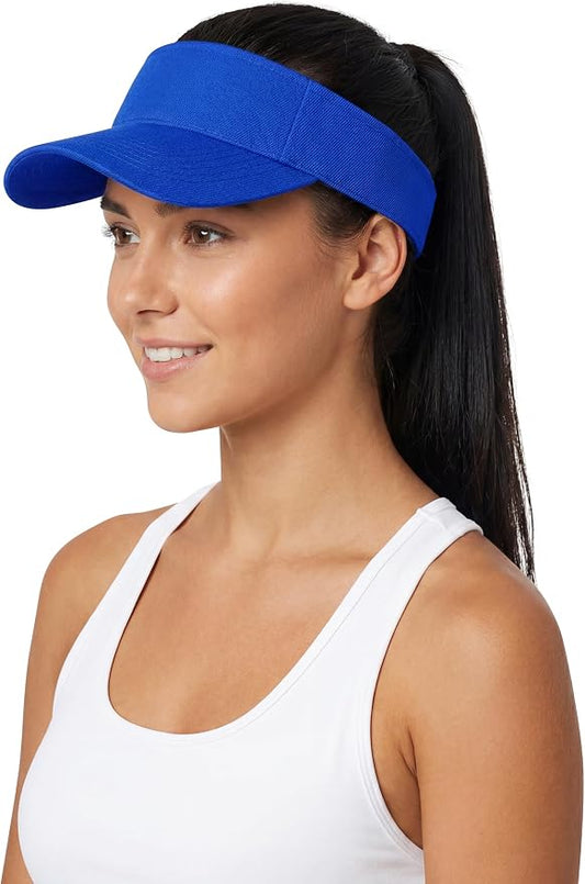 Sports Sun Visor Hats Adjustable Sun Visor Caps for Women and Men
