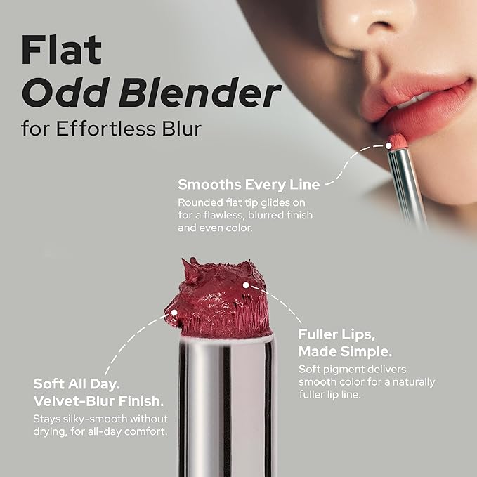 Unseen Blur Lip Tint Long-Lasting Stain, Blendable 3.2g (788 Arise, 0.11 Ounce (Pack of 1))