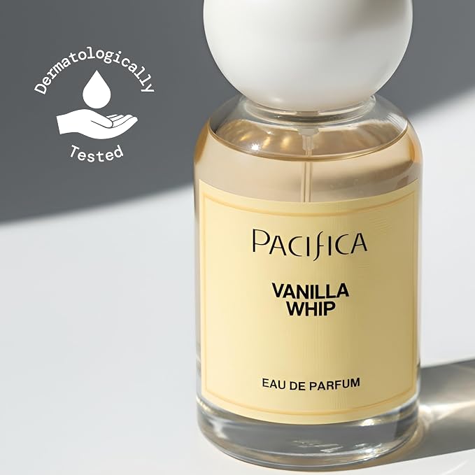 Pacifica Vanilla Whip Eau de Parfum, Female, Liquid, 1 Fl Oz, Vanilla, Vegan, Long Lasting, Paraben Free
