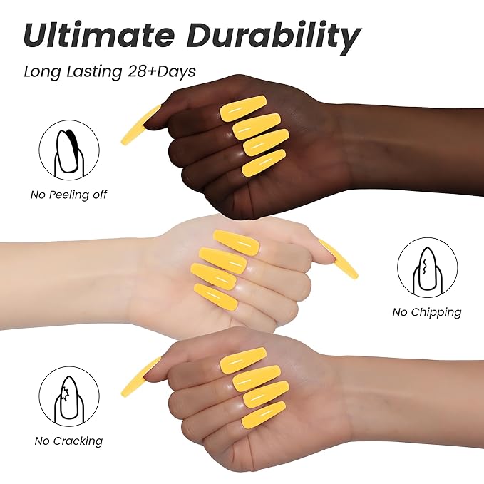 YTD Likomey Nail Gel Color Gel,15ml Yellow Soak Off UV Nails Gel,Spring Summer Salon Home DIY Nail Art Manicure and Pedicure Mustard Yellow Gel Varnish,CS438