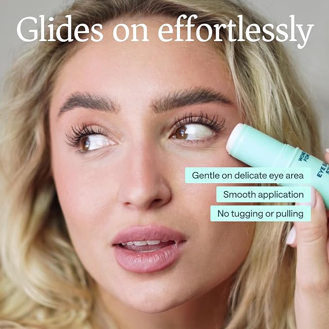 Korean Under Eye Balm Stick - Hydrating Eye Cream for Dark Circles and Puffiness, Wrinkles and Fine Lines - Lightweight Alternative to Serum - Moisturizing Korean Skin Care with Niacinamide, Vitamin E