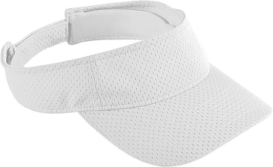 Augusta Sportswear Women's Athletic Mesh Visor - Stylish Sun Hat for Golf, Running, and Outdoor Activities