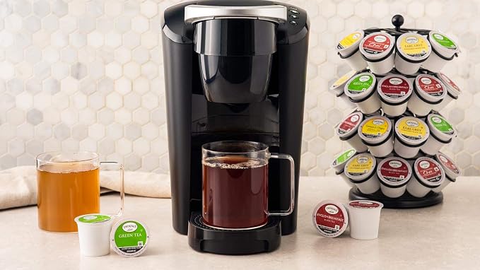 Twinings English Breakfast Tea Single Serve K-Cup Pods for Keurig, Caffeinated, Smooth, Flavourful, Robust Black Tea, 24 Count (Pack of 2)