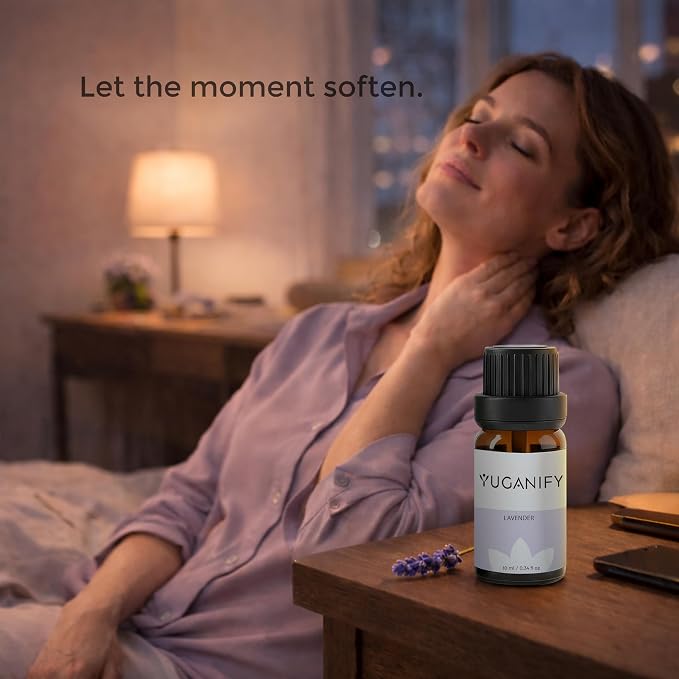Lavender Essential Oil Pure & Undiluted – Premium Lavender Oil for Diffuser, Aromatherapy & Relaxation – Natural Lavender Essential Oil for Skin & Hair Care, 10 ml