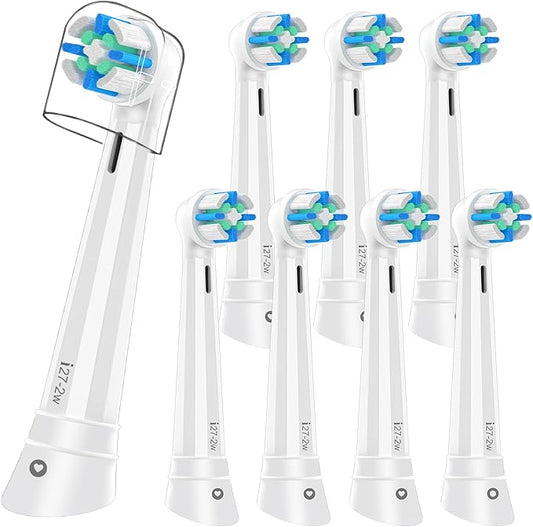 Toothbrush Heads Compatible with Oral B iO 3 4 5 6 7 8 9 10 Series Electric Toothbrush,Compatible with Oral B iO Replacement Heads, Medium Bristles Electric Toothbrush Heads for Effective Cleaning