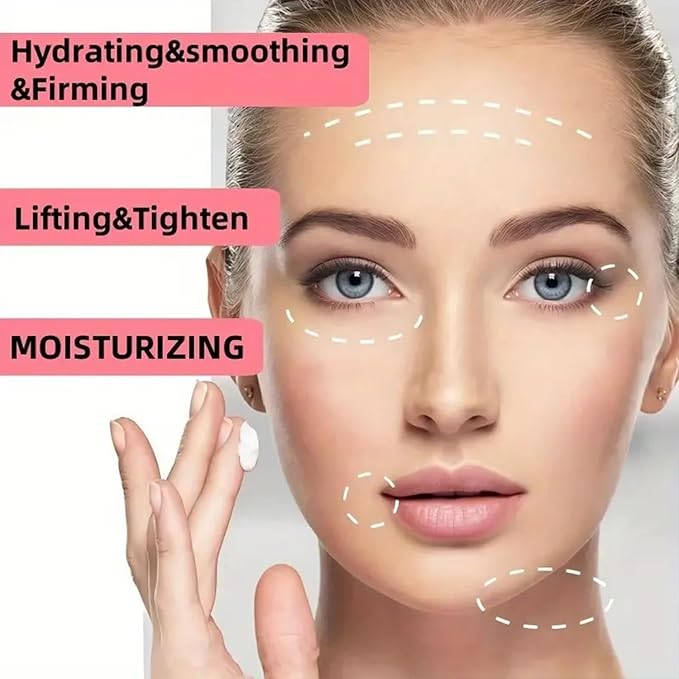 Water Ice Levin 2PCS Calcium Multi Balm, Calcium Volume Multi Balm, Wrinkle Removal Stick, Collagen Moisturing Stick, Anti-aging, Hydrating, Firming Skin, Suitable for Eyes, Face, Neck