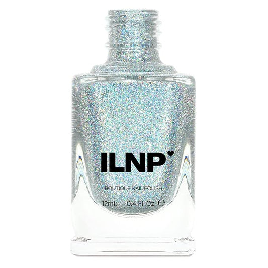 ILNP The Lighthouse - Intense Silver Ultra Holographic Metallic Nail Polish