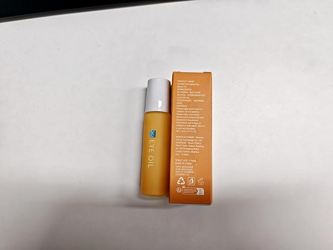 Lutein Eye Essence Oil, 2025 NEW VC Lutein Anti-Wrinkle Eye Serum Oil, Hydrating Dark Circles Remover for Daily Eyes Care, Lightweight Tightening Eyes Oils for Women (5pcs)