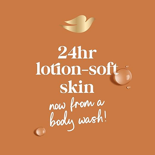 Dove Body Wash with Pump Pamper Shea Butter & Vanilla for 24hr Lotion-Soft Skin Moisturizing Skin Cleanser with No Sulfates No Parabens 30.6 oz,(Pack of 2)