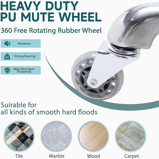 Saddle Stool with Wheels,Ergonomic Swivel Rolling Height Adjustable for Salon Beauty Clinic Dentist Tattoo Home Office（Black）