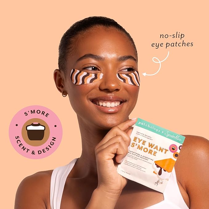 Patchology | Sprinkles (Limited Edition) - Eye Want S’more - Soothing & Hydrating No-Slip Eye Patches - 5 Pairs