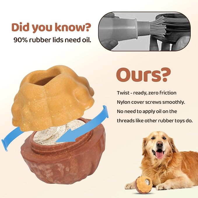 Dog Treat Dispensing Enrichment Toys for Aggressive Chewers to Keep Them Busy，Interactive Indestructible Frozen Treat Molds Toy for Small Large Pet Dogs (Treat Toy and Teeth Cleaning Ball)