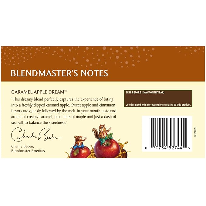 Celestial Seasonings Herbal Tea, Caramel Apple Dream, 18 Count (Pack of 6)
