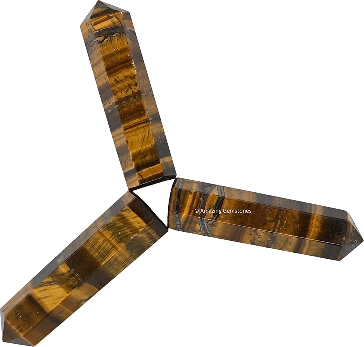 Amazing Gemstone Crystal Points Bulk Healing Crystals & Stones - Premium Single Terminated Healing Wand Point Bulk Crystals for Crafts, Crystal Grid, DIY Work