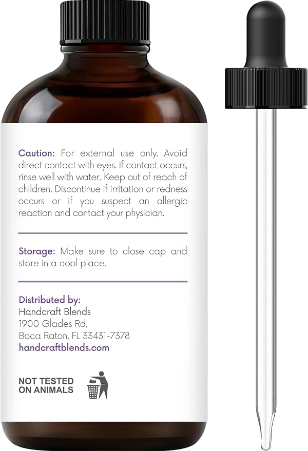 Handcraft Blends Patchouli Essential Oil – 1 Fl Oz – 100% Pure and Natural – Premium Grade Essential Oil for Diffuser and Aromatherapy, Skin, Massage, Candle and Soap Making Fragrance