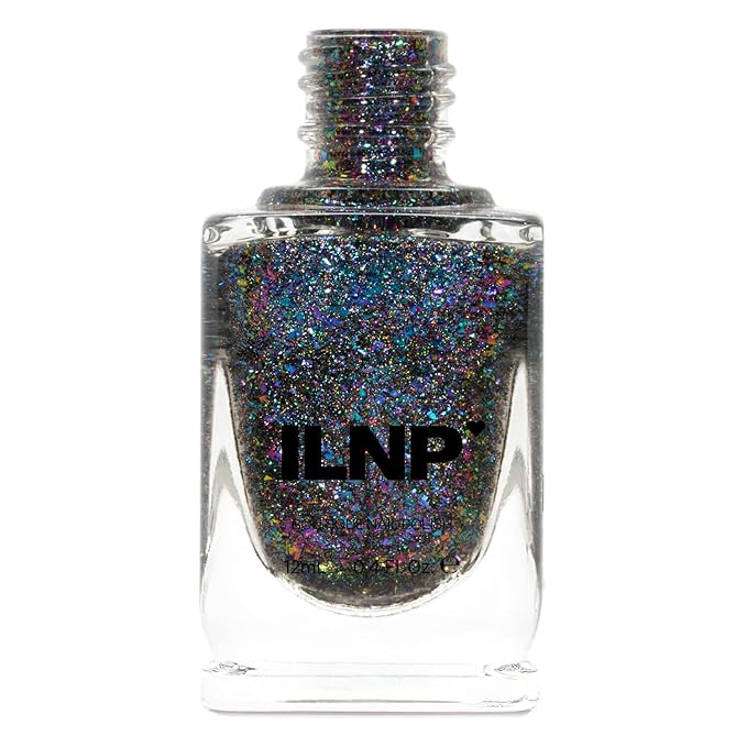 ILNP Paradox (H) - Teal, Blue, Violet, Pink, Fuchsia Holographic Ultra Chrome Color Shifting Flakie Nail Polish