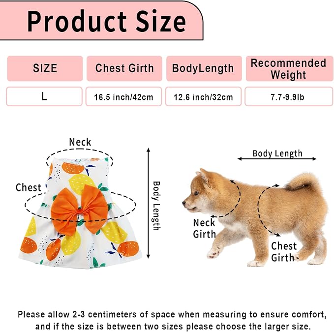 5 Pcs Dog Dresses Floral Puppy Cat Pet Dresses Dog Bowknot Dresses for Large Dogs Girls Puppy Summer Floral Skirts Outfits Cute Princess Pet Dress for Female Yorkie Cats Dogs Pets