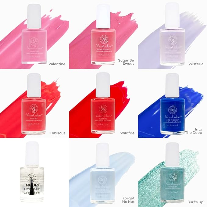Honeybee Gardens Water-Based Nail Enamel, Victorian Lace, Matte Old Fashioned Rose, Eco-Friendly, Odorless & Vibrant Polish, 0.5 fl oz