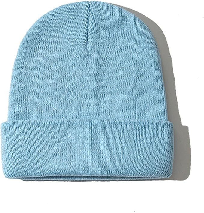 ZOORON Beanie for Women Men Ski Watch Cap Cuffed Plain Skull Knit Hat Soft Fisherman Winter Hat
