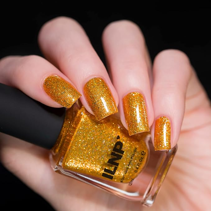 ILNP Good As Gold - Saturated Gold Holographic Ultra Metallic Nail Polish