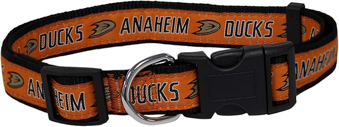 Pets First NHL Collar for Dogs & Cats. Adjustable, Cute, & Stylish! The Ultimate Hockey Fan Collar!