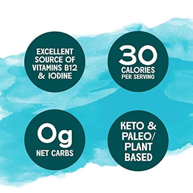 Gimme Seaweed - Sea Salt - 6 Count - Organic Roasted Seaweed Sheets - Keto, Vegan, Gluten Free - Great Source of Iodine & Omega 3’s - Healthy On-The-Go Snack for Kids Adults (Pack of 2)